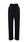 Gucci Wide-legged pleat-front trousers