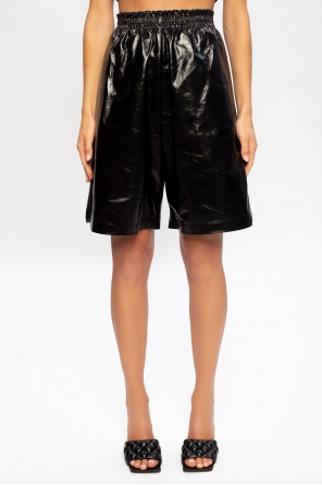 Bottega Veneta Leather shorts