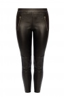 Alexander McQueen Leather trousers