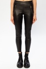Alexander McQueen Leather trousers