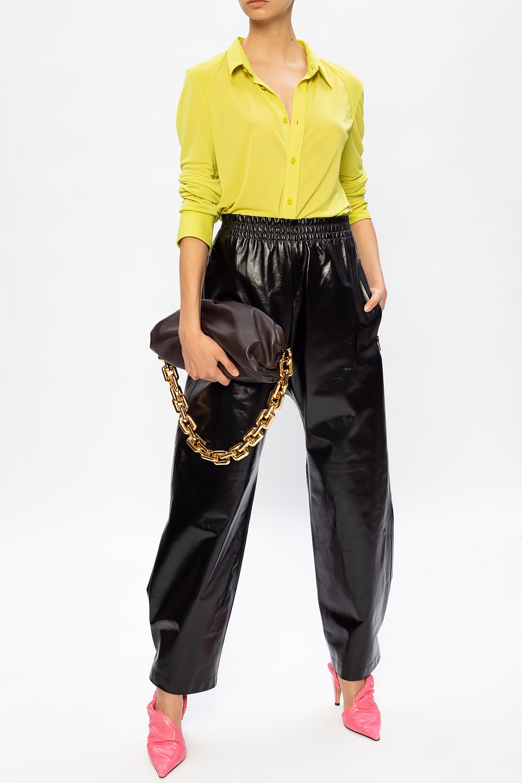 Bottega Veneta Leather trousers