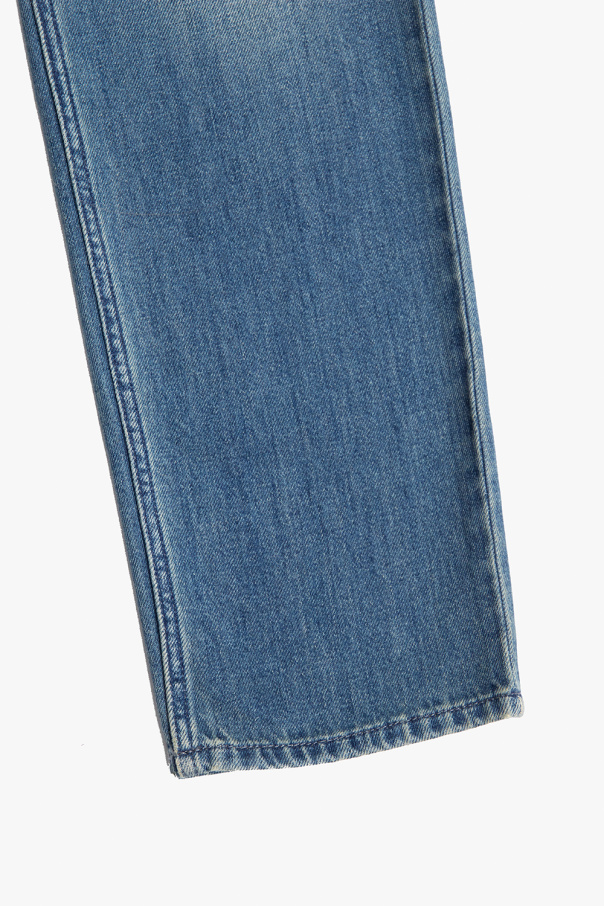 Gucci red Kids Patched jeans