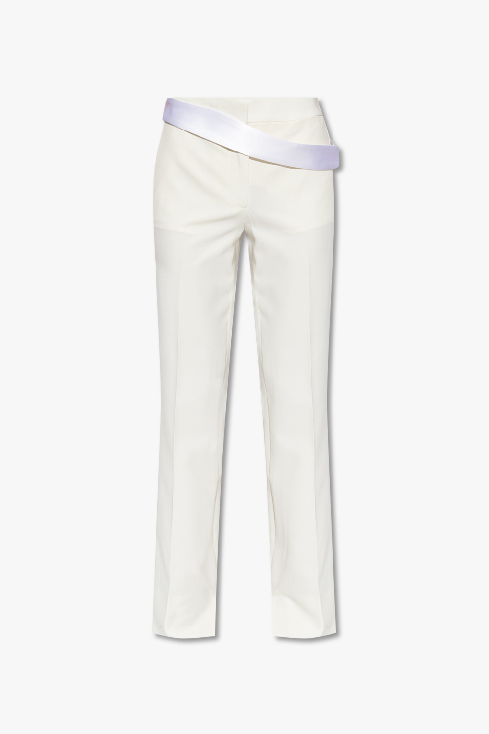 Stella McCartney Trousers with satin belt