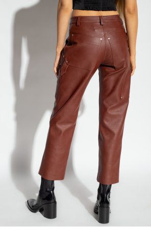 Stella McCartney Vegan leather trousers