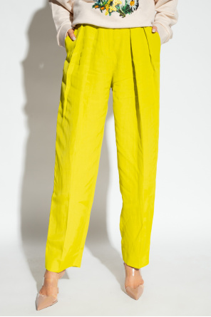 Stella McCartney High-waisted motif trousers
