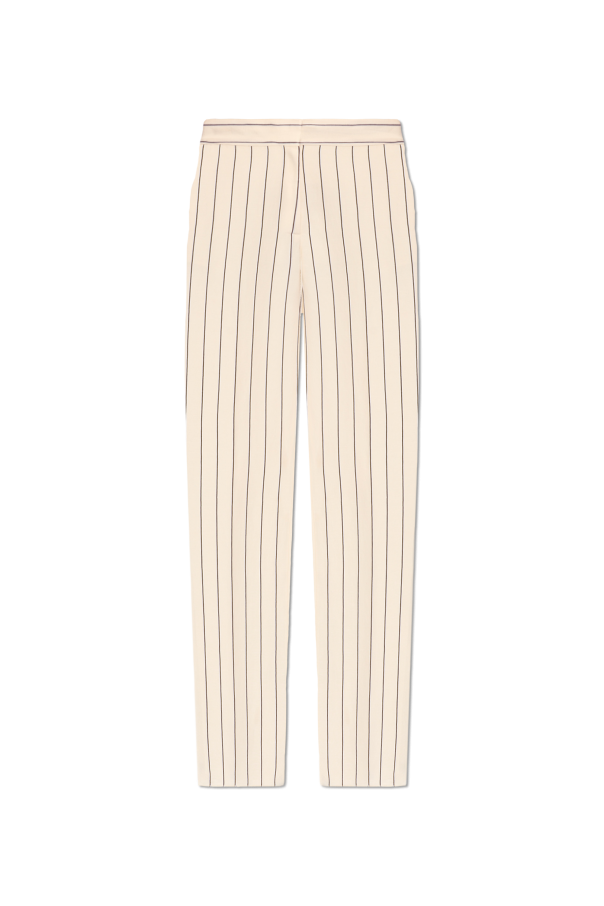 Stella McCartney Spodnie ze wzorem w paski