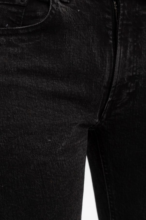 Skinny Fit Rip & Repair Chain Detail Jeans