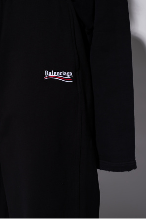 Balenciaga TEEN logo-print drawstring swim shorts