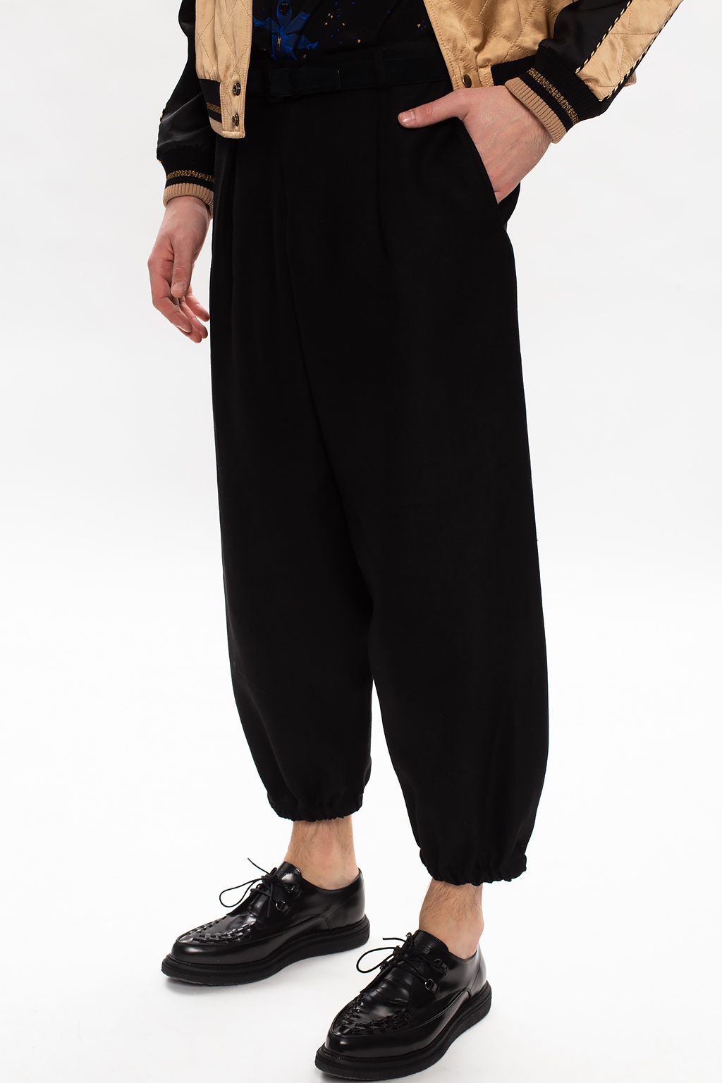 Saint Laurent Trousers with elasticated cuffs