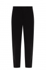 Bottega Veneta Ribbed pleat-front trousers