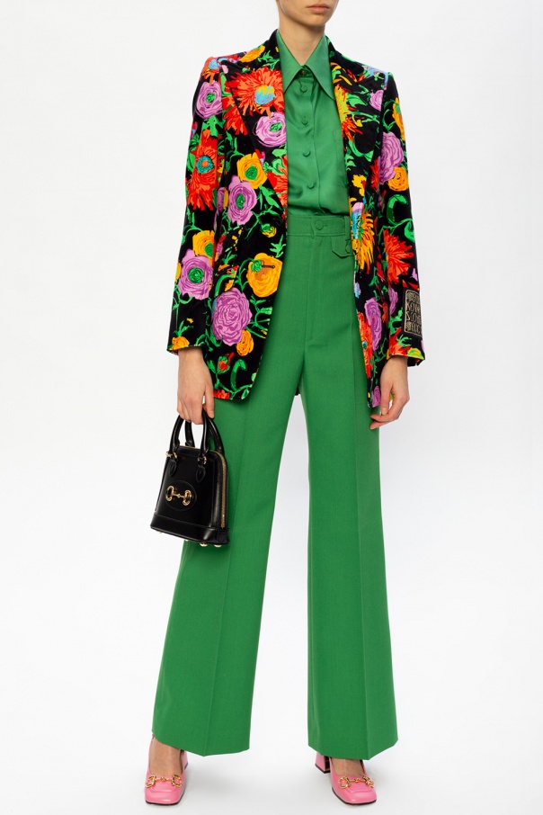 Gucci Wide leg per trousers