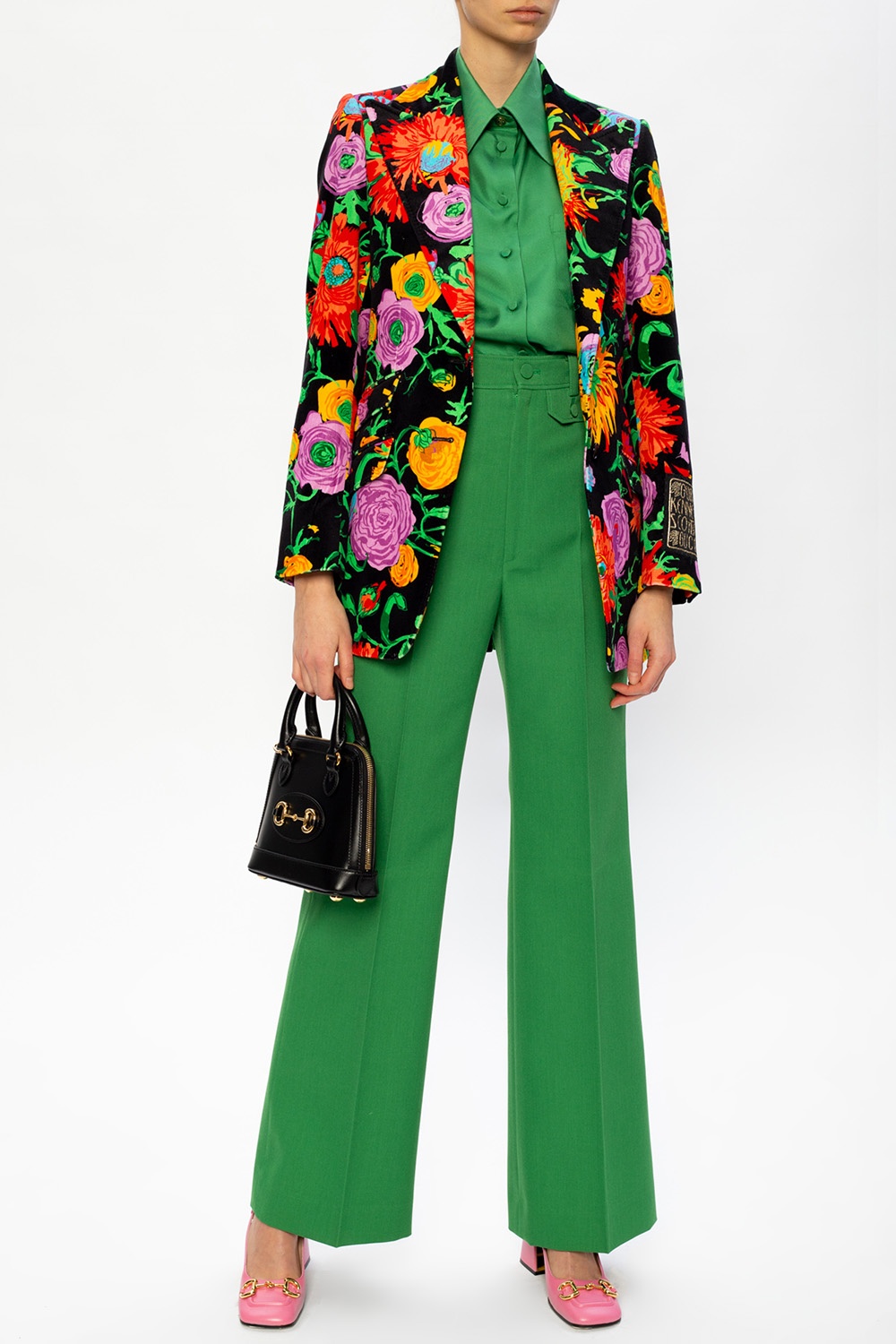 Gucci Wide leg trousers