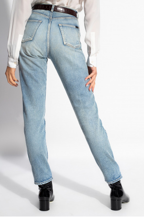 Saint Laurent keyhole jeans