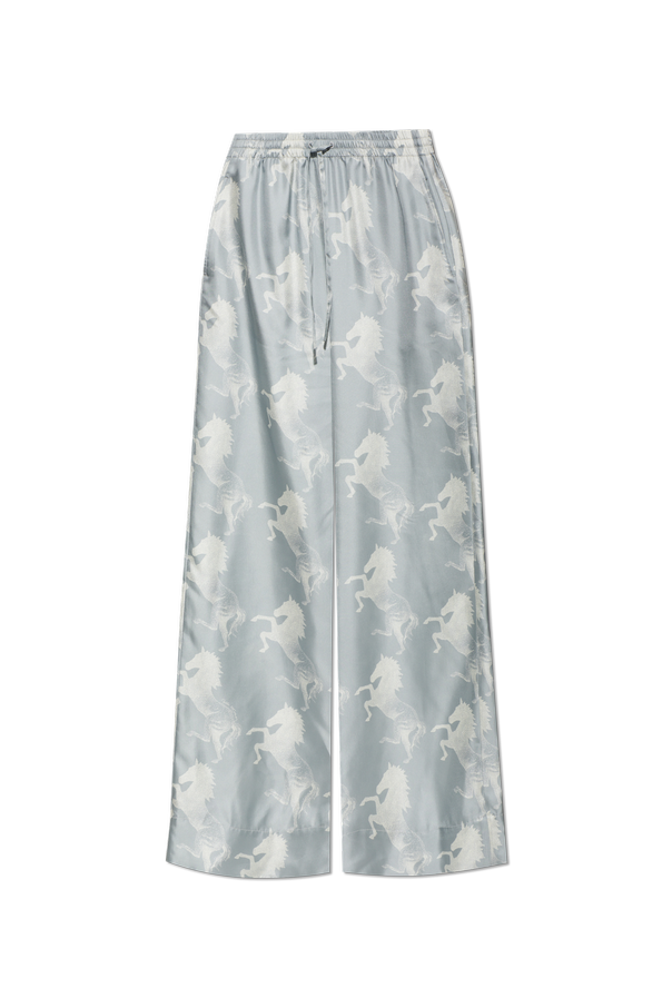 Silk wide-leg trousers od Stella McCartney