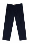 Gucci Kids Pleat-front Slip trousers