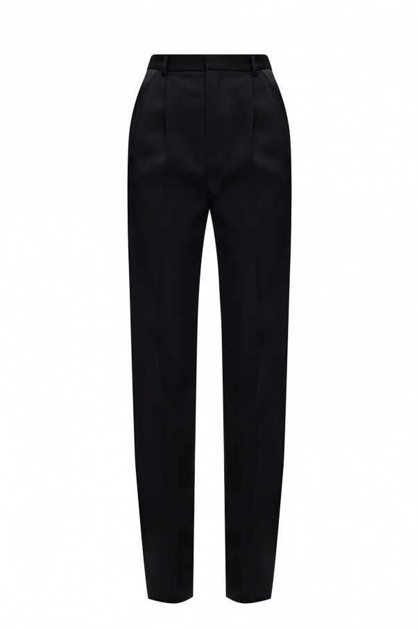 Saint Laurent Pleat-front trousers