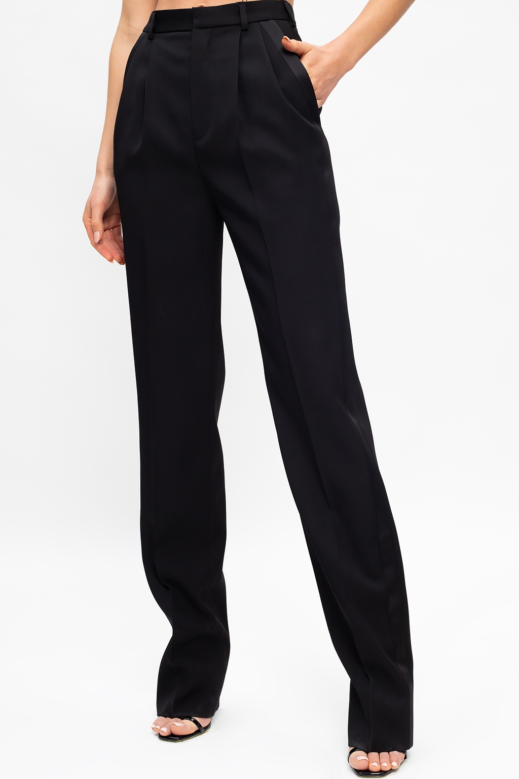 Saint Laurent Pleat-front trousers