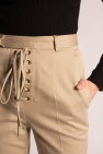 Saint Laurent Trousers with tie detail