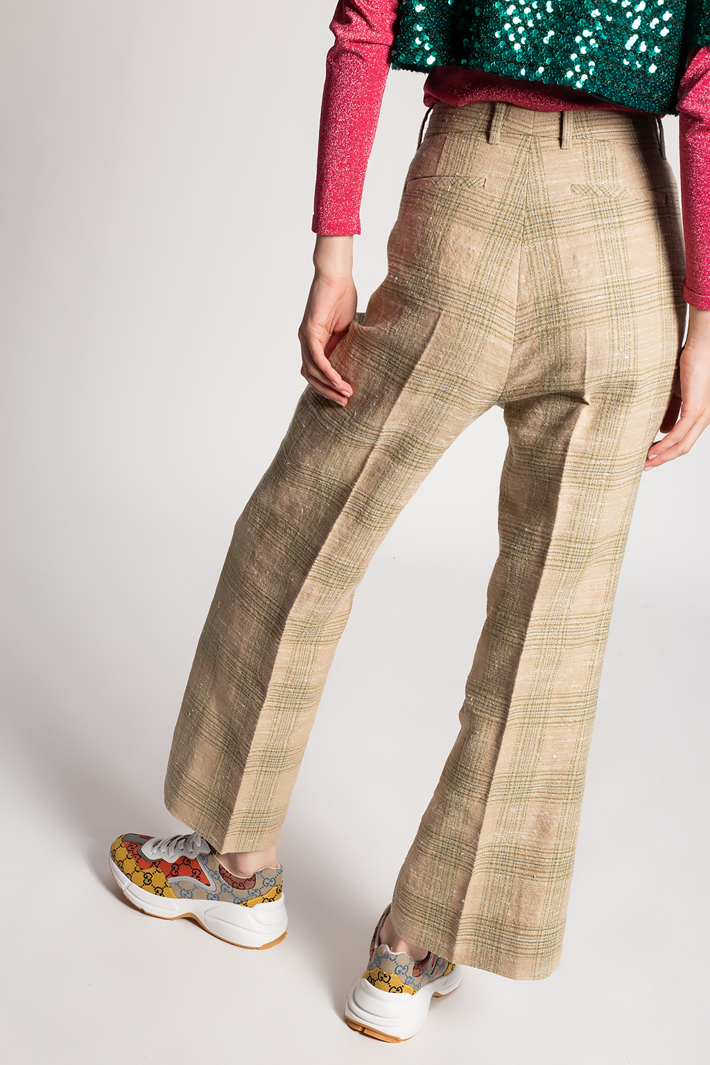 Gucci Pleat-front trousers