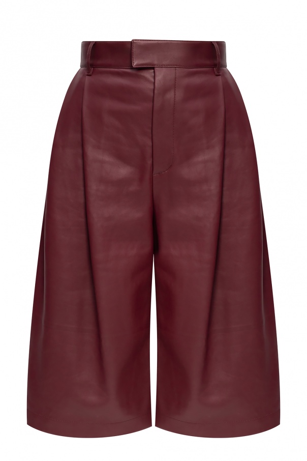 Bottega Veneta Leather dream trousers