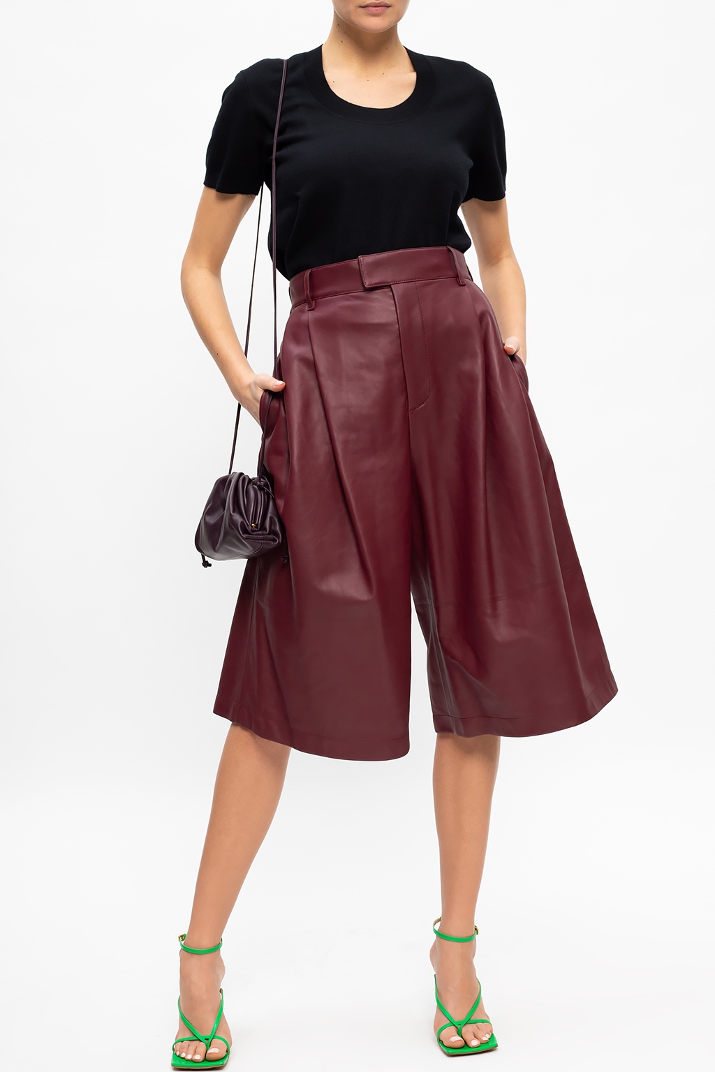 Bottega Veneta Leather trousers