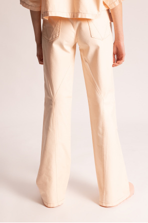 Bottega Veneta Lurex Flight trousers