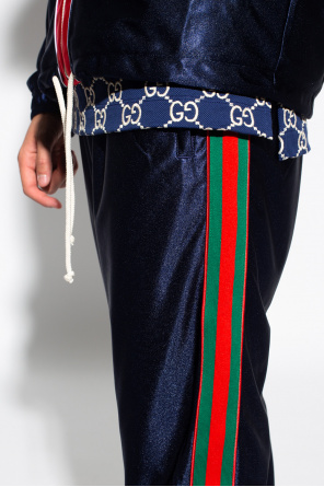Gucci Side-stripe sweatpants