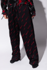 Balenciaga Logo-embroidered trousers