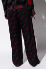 Balenciaga Logo-embroidered trousers