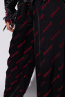 Balenciaga Logo-embroidered trousers