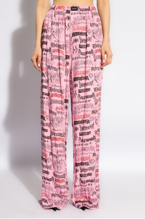 Balenciaga Printed Trousers