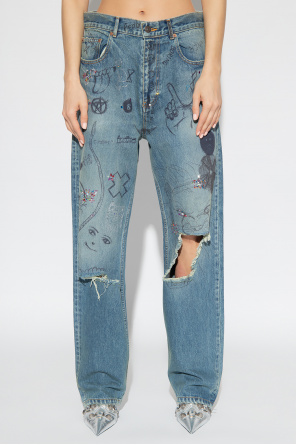 Balenciaga Wide-legged jeans