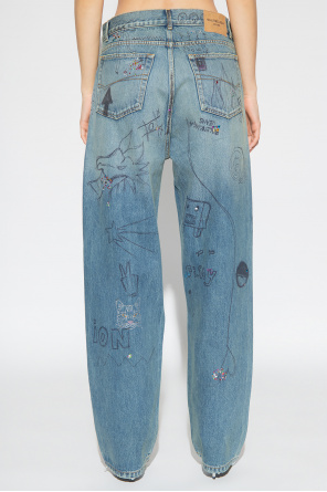 Balenciaga Wide-legged jeans