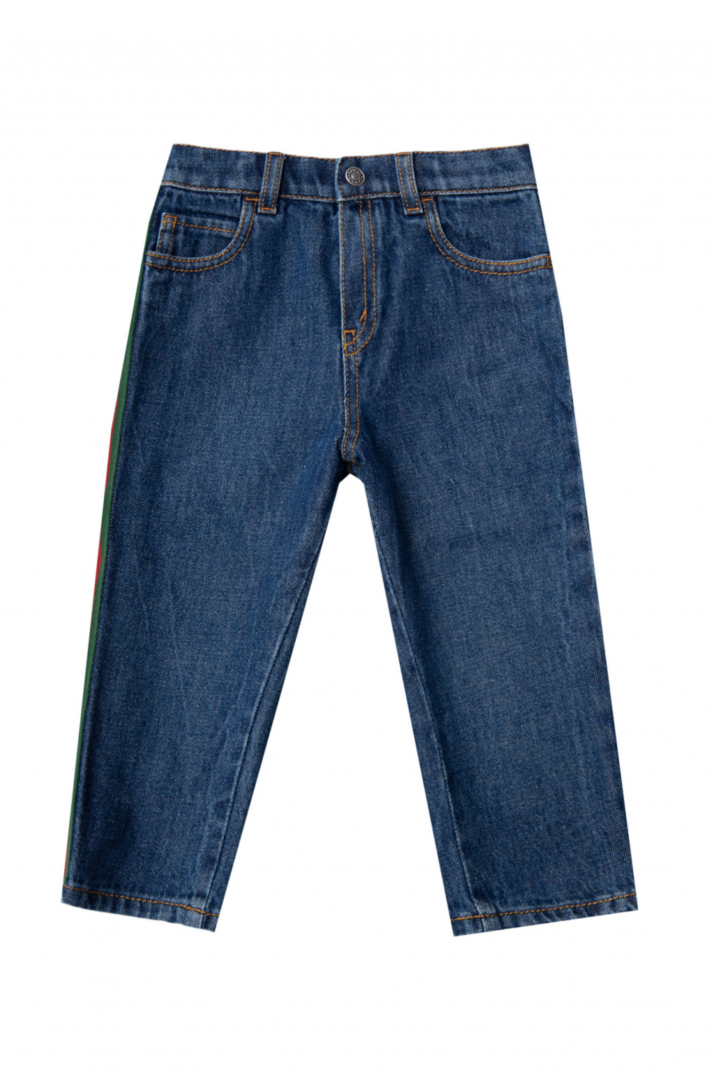 Gucci Kids Web stripe jeans