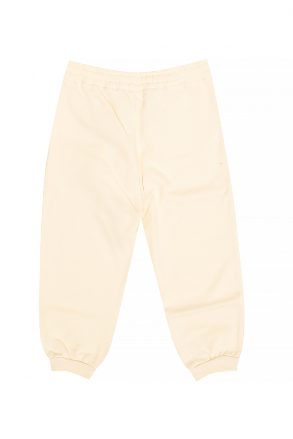 gucci canvas Kids Sweatpants with logo