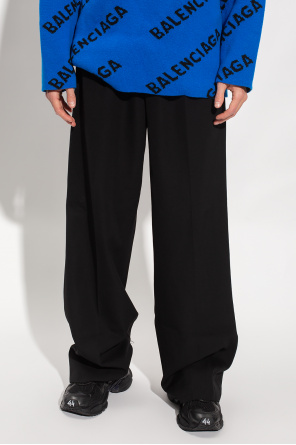 Balenciaga Pleat-front valentino trousers