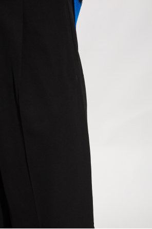 Balenciaga Pleat-front Micro trousers