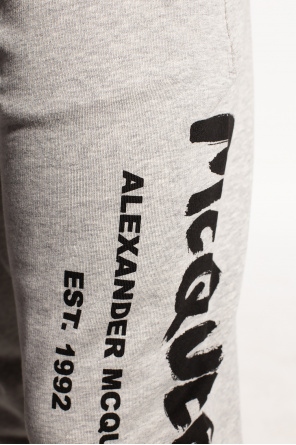 Alexander McQueen Branded sweatpants