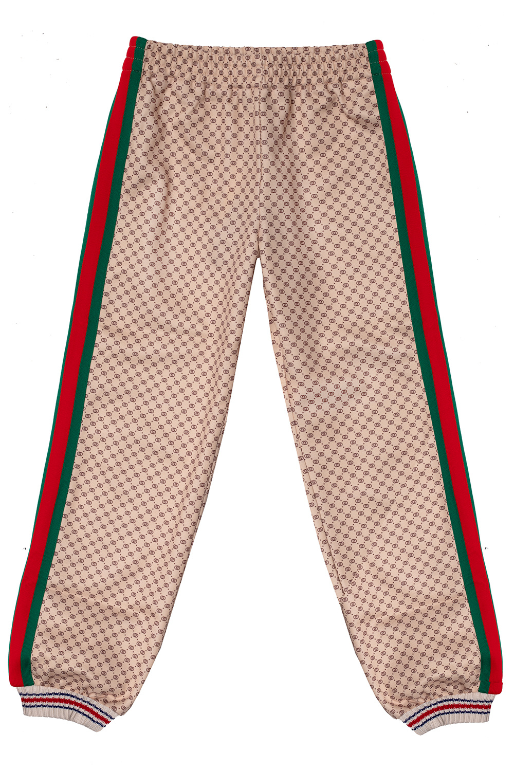 Gucci Kids Sleeveless trousers with side stripes