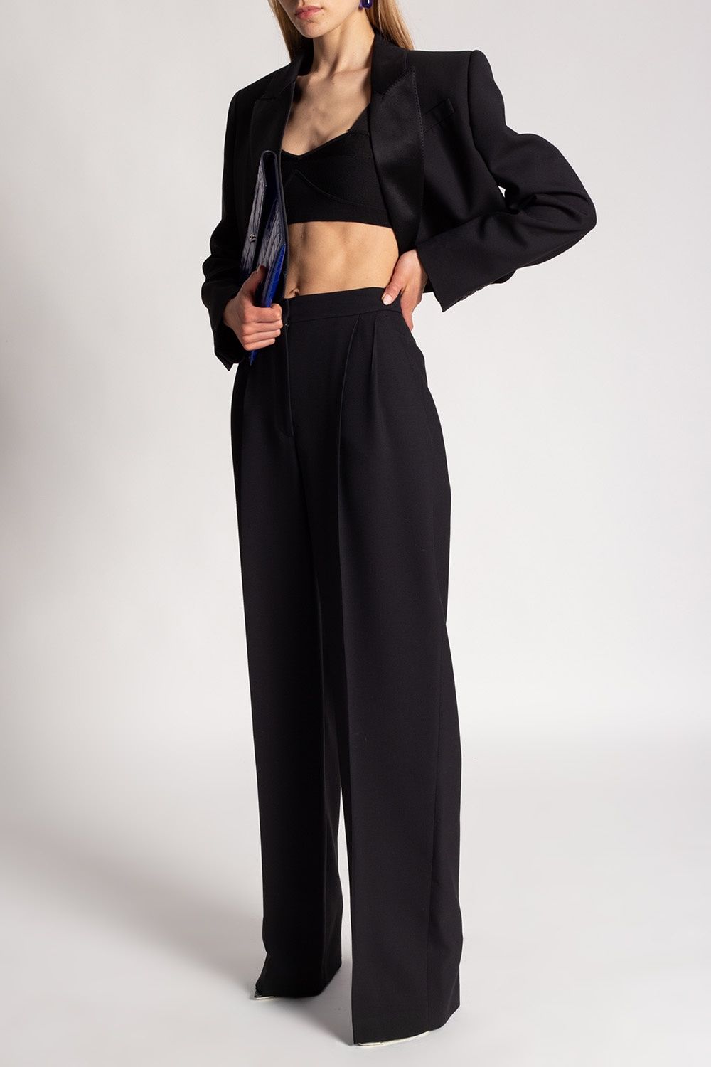 Alexander McQueen Pleat-front trousers