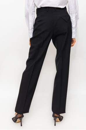 Bottega Veneta Wool pleat-front Lucy trousers