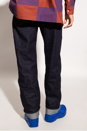 bottega Pochette-ceinture Veneta Straight-cut jeans