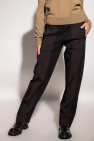 Bottega Veneta them trousers with stitching details