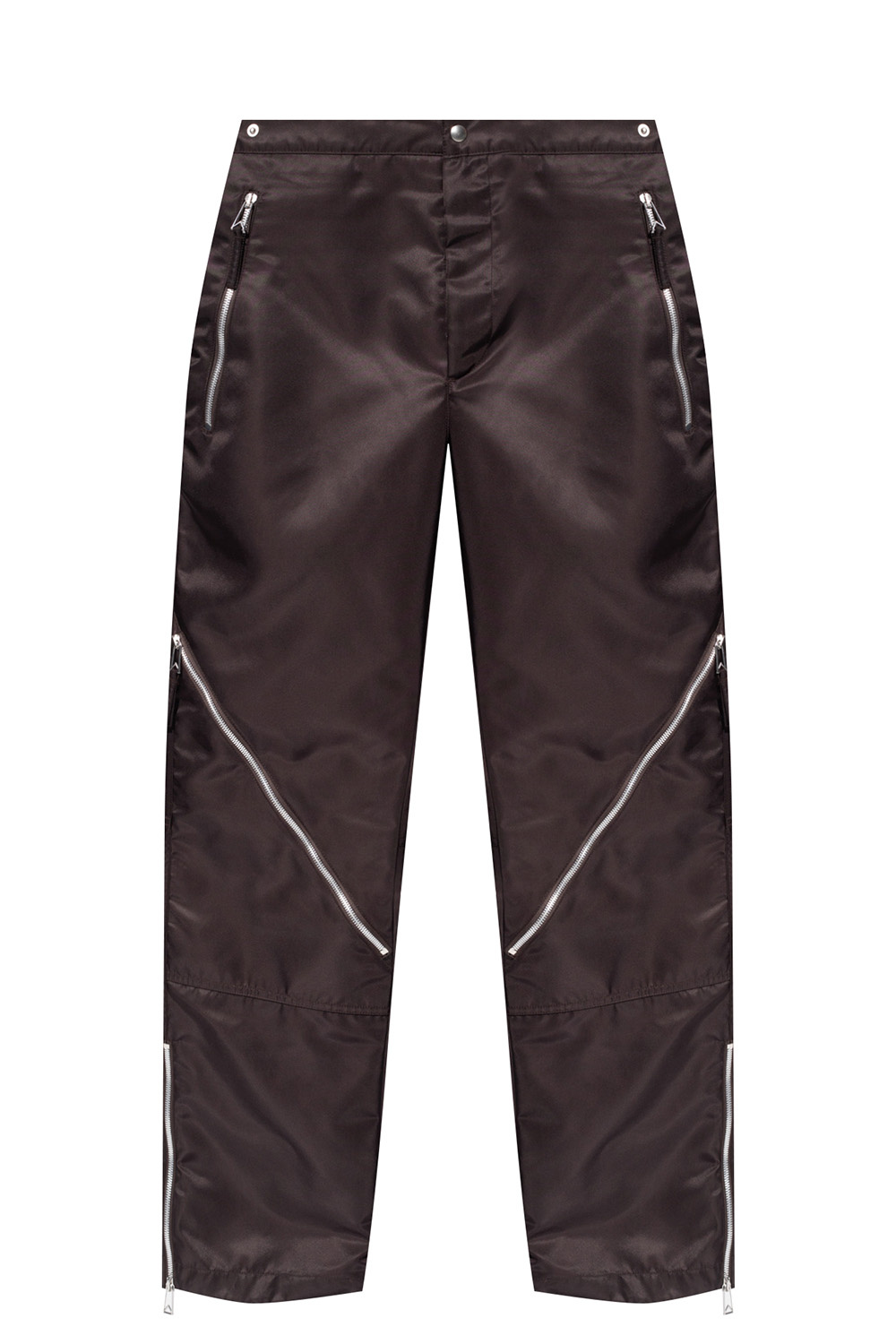 Bottega Veneta leather pants men  Glamood Outlet