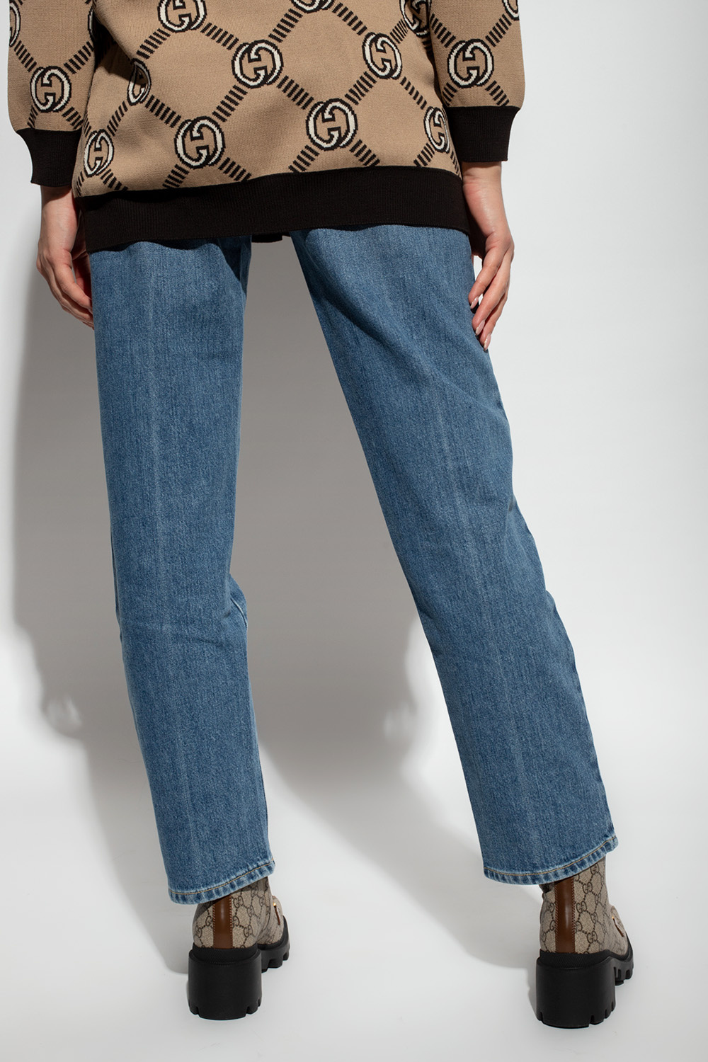 gucci Harry High-waisted jeans