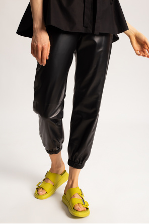 Alexander McQueen Leather trousers
