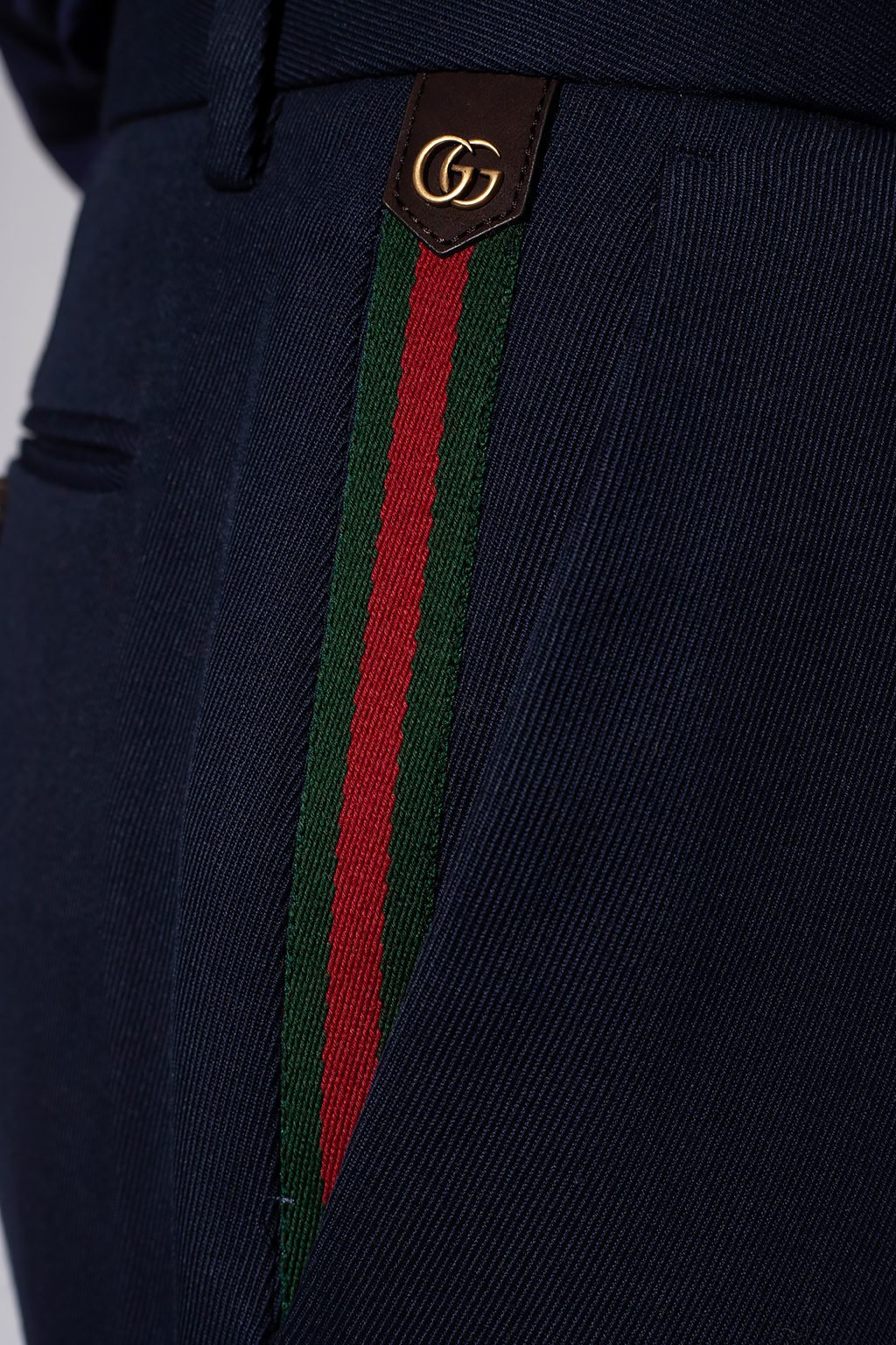 Gucci Pleat-front Kids-Teens trousers