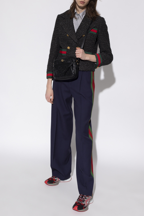 Gucci Pleat-front Emilio trousers