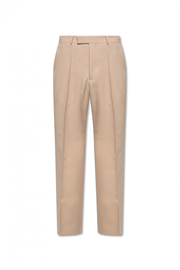 Gucci Pleat-front sequin trousers