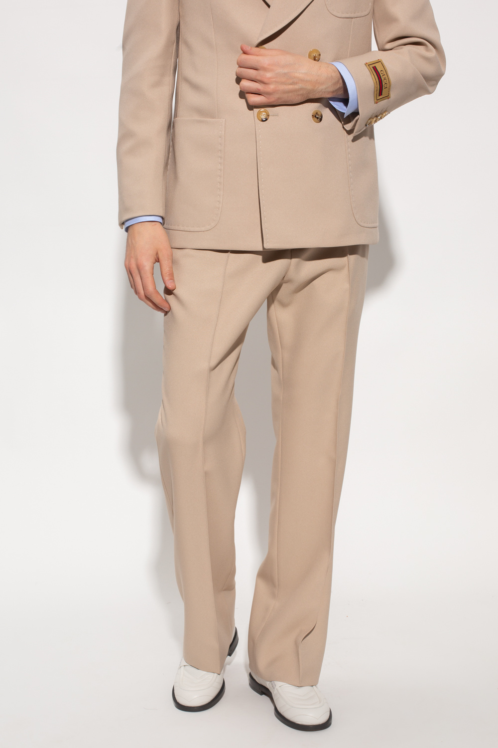 Gucci Pleat-front HIIT trousers